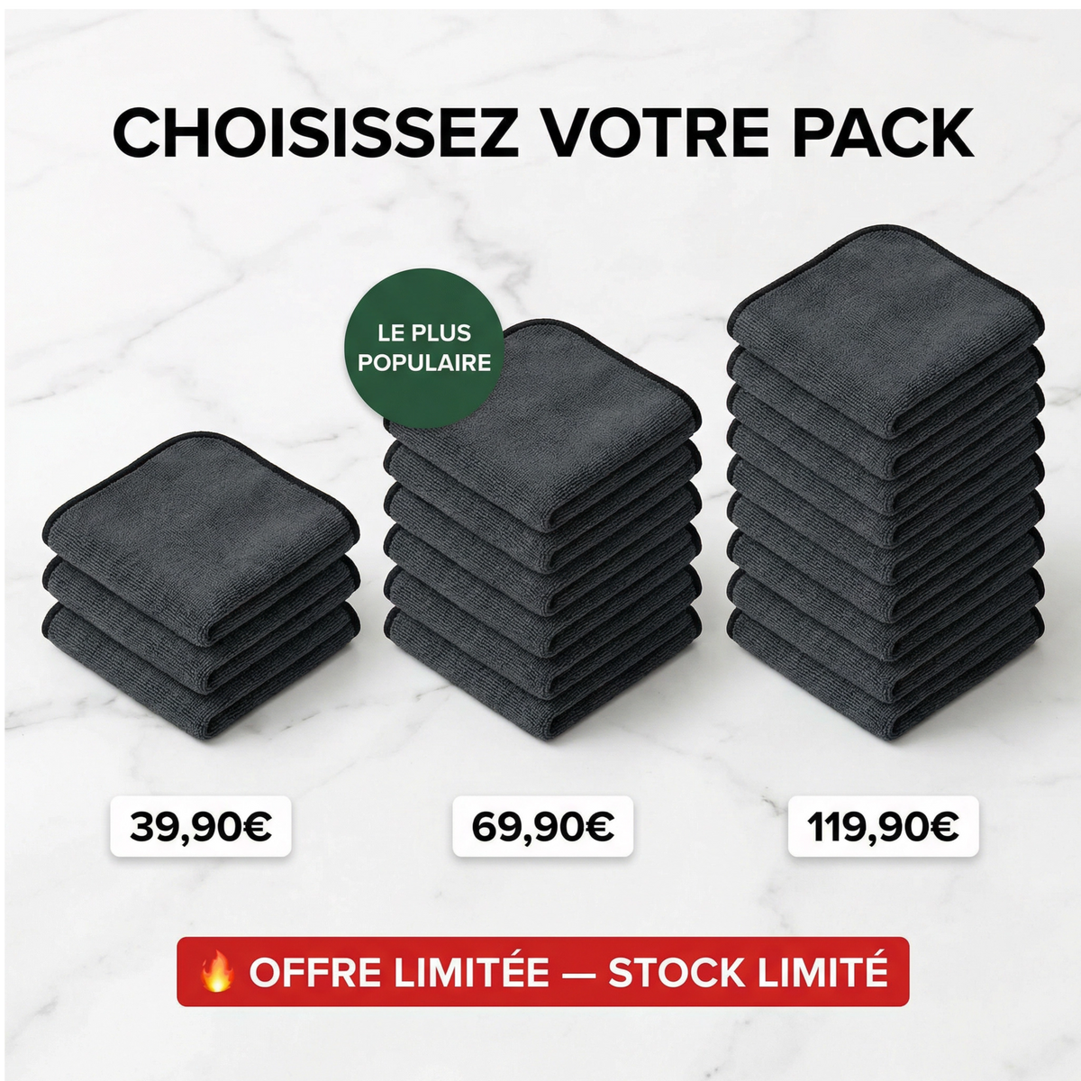 Hygalia — La Microfibre Anti-Calcaire Zéro Traces