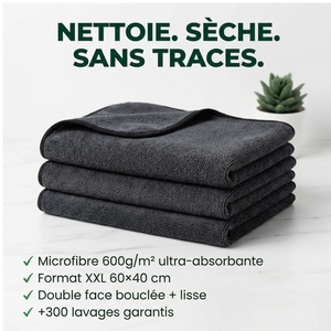 Hygalia — La Microfibre Anti-Calcaire Zéro Traces