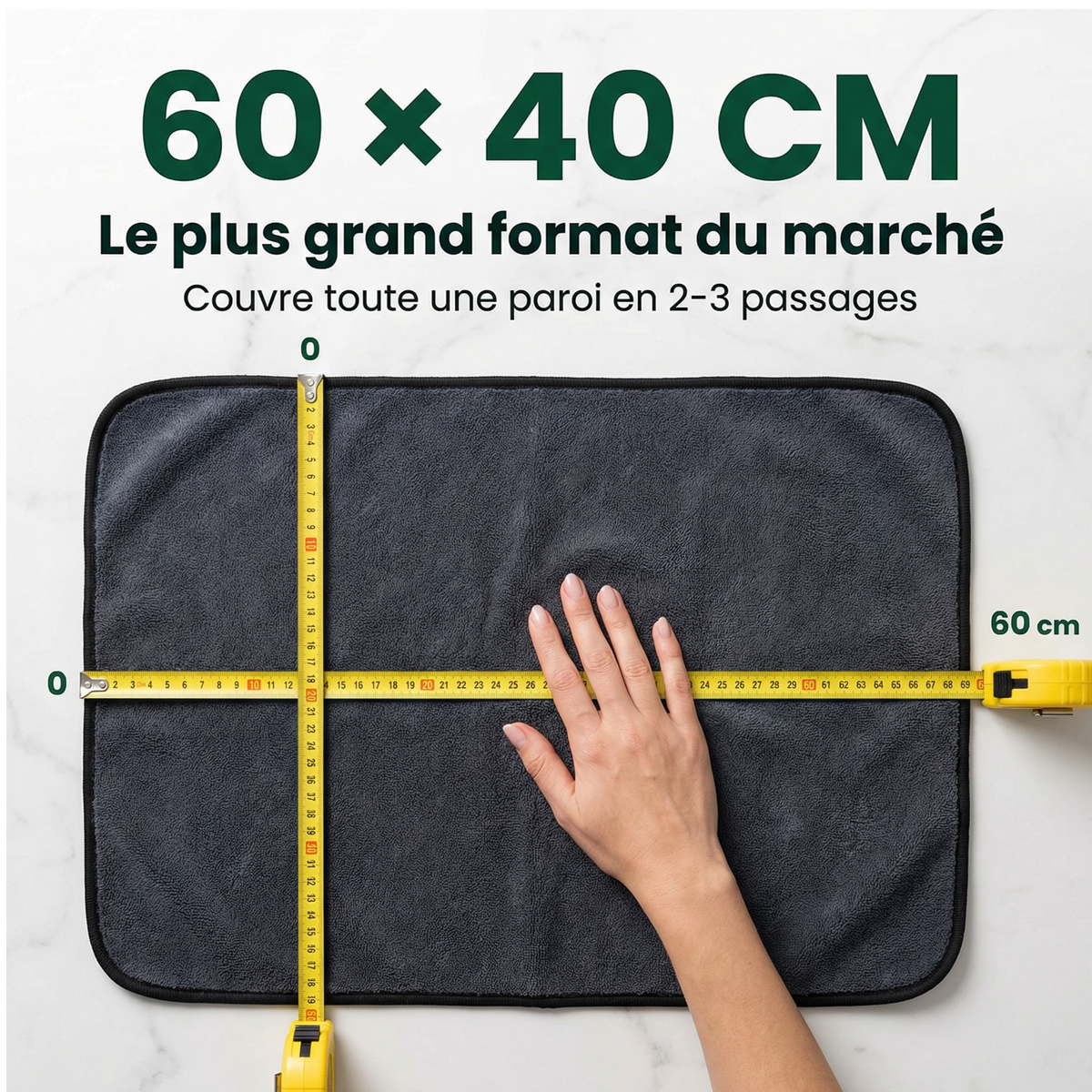 Hygalia — La Microfibre Anti-Calcaire Zéro Traces